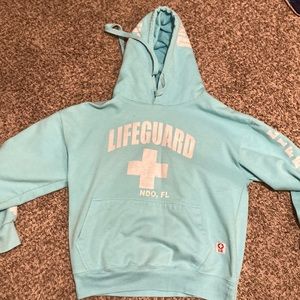 Lifeguard blue hoodie